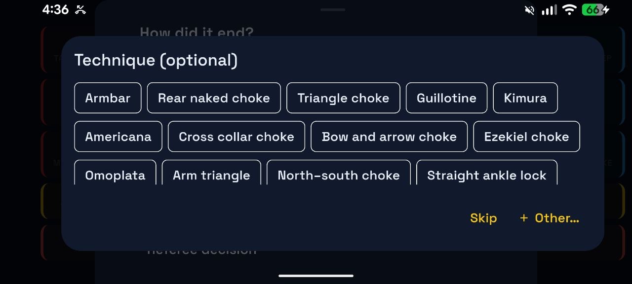 Technique picker